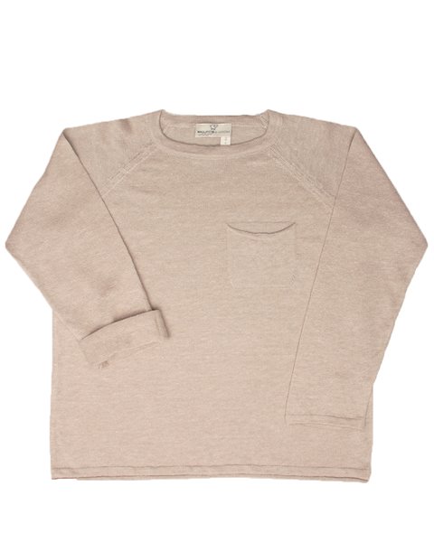 Girocollo in puro lino e puro cotone bimbi