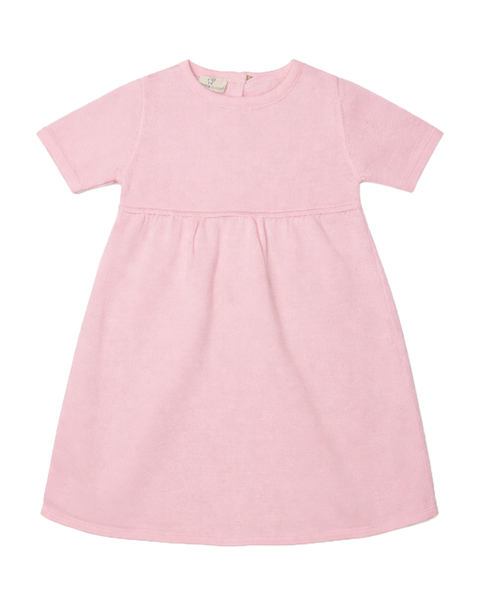 Vestito bimba basico in puro cotone bio