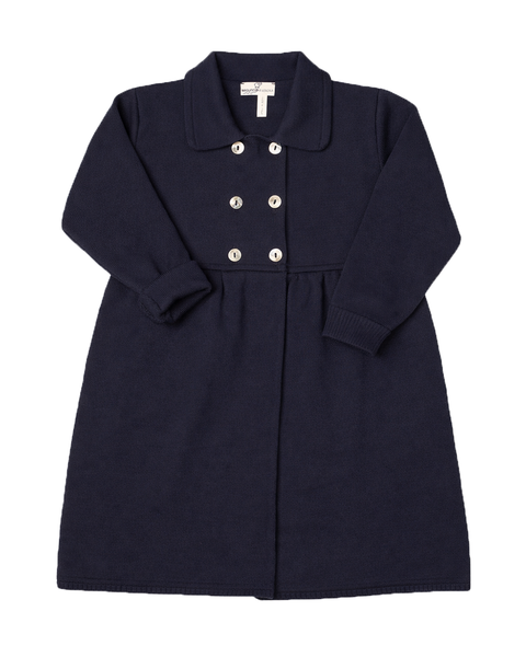 Cappottino impero bimba puro cotone bio