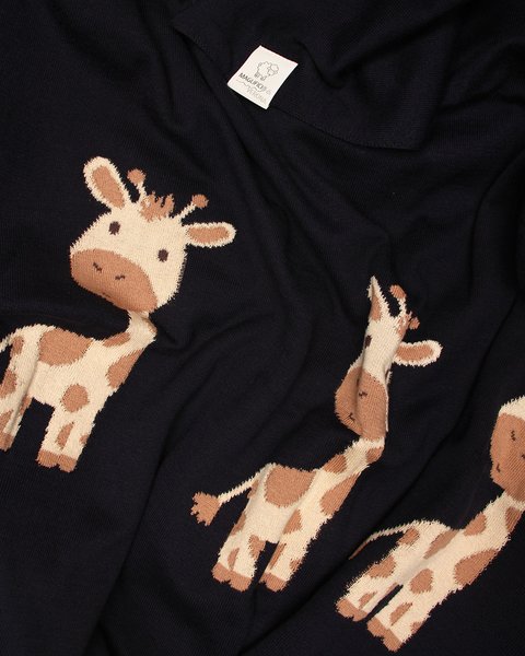 Coperta culla in puro cotone bio - sweet savana