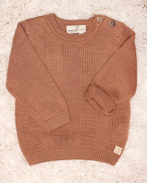 Maglia neonati in bamboo e cotone - aura