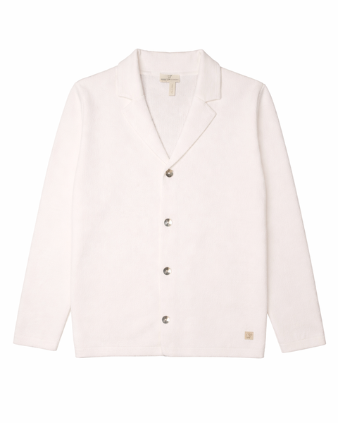 Blazer in puro cotone bio per bambino