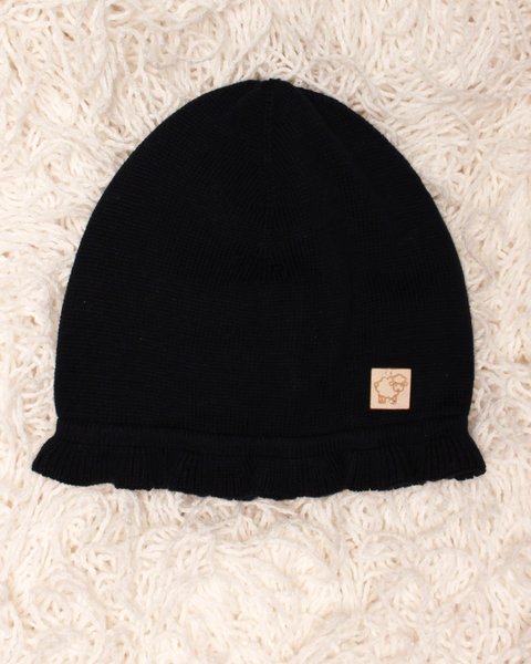 Berrettino volant puro cotone bio neonati