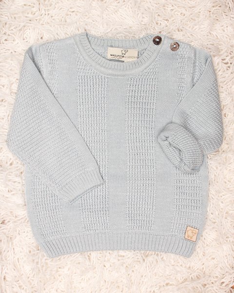 Maglia neonati in bamboo e cotone - aura