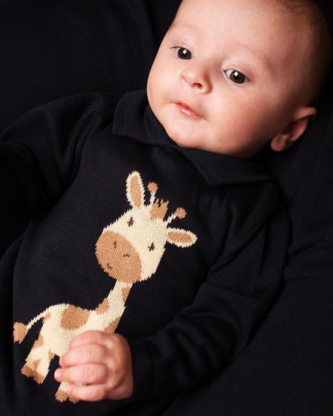 Tutina neonati in puro cotone bio - sweet savana