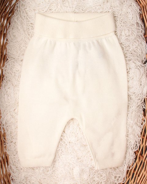 Pantalone lungo crescita cotone bio neonati