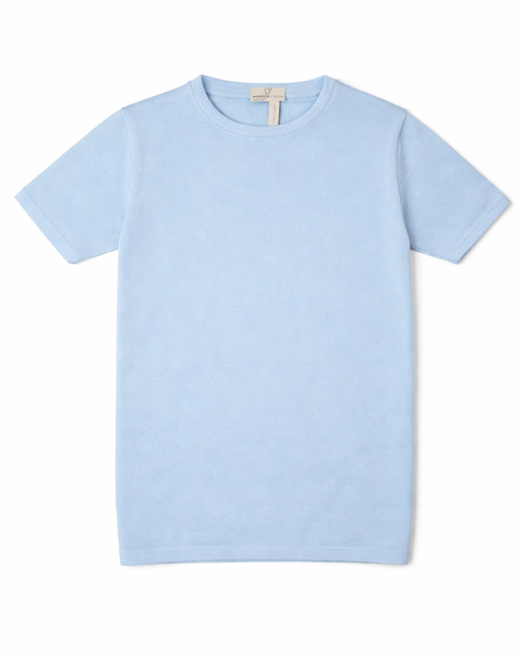 Maglia manica corta basica in puro cotone bio bimbi unisex