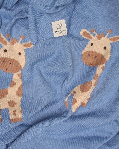 Coperta culla in puro cotone bio - sweet savana