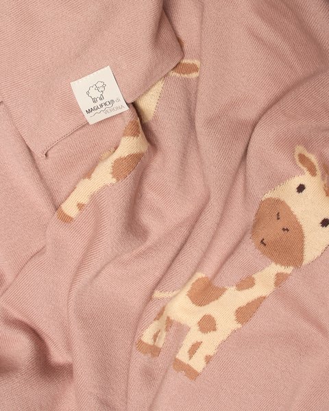 Coperta culla in puro cotone bio - sweet savana