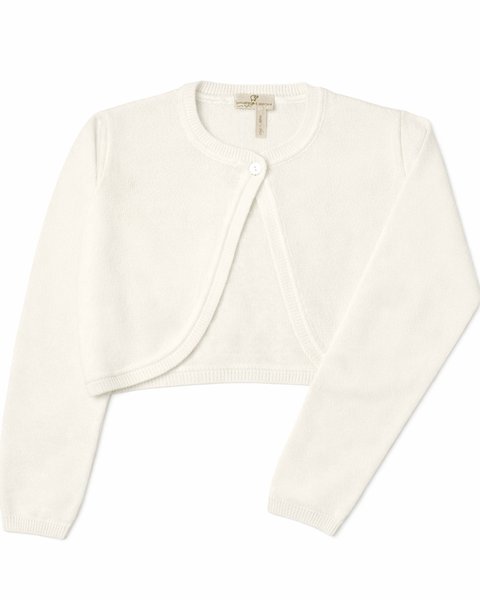 Coprispalle cerimonia bimba puro cotone bio