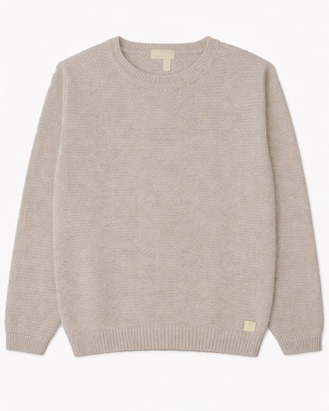 Maglia manica lunga in bamboo e cotone bio - aura