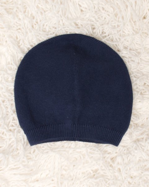 Berrettino maglia links puro cotone bio