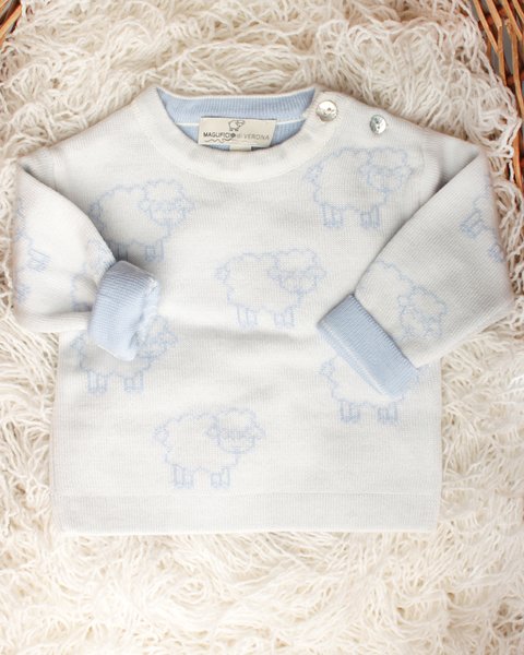 Woolly - maglia lana merino per neonati