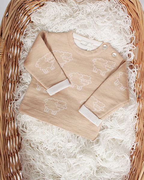 Woolly - maglia lana merino per neonati