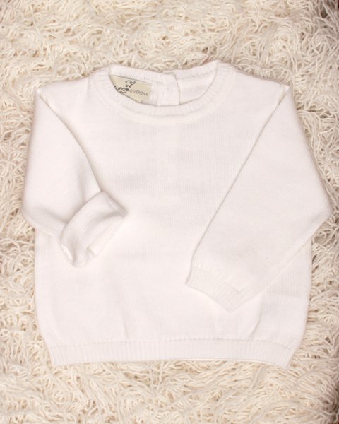 Maglioncino basic in puro cotone bio