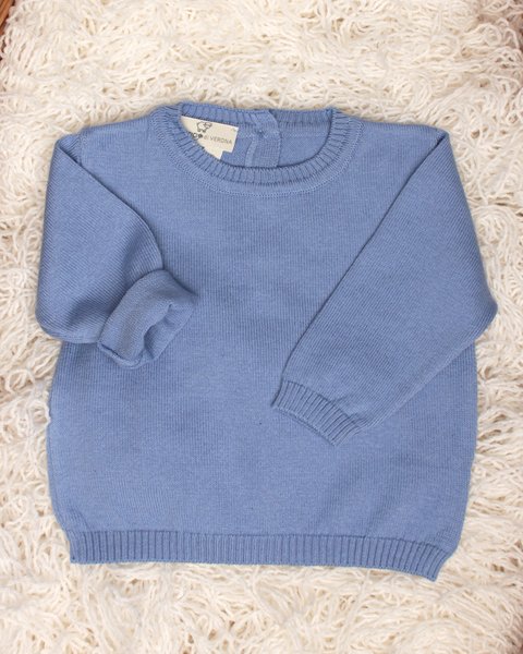 Maglioncino basic in puro cotone bio