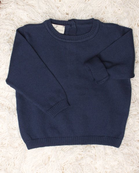 Maglioncino basic in puro cotone bio