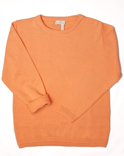 Maglia girocollo basic in puro cotone bio