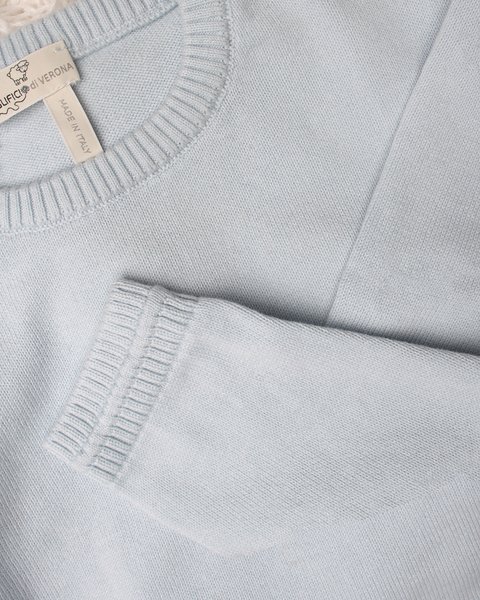 Maglia girocollo basic in puro cotone bio