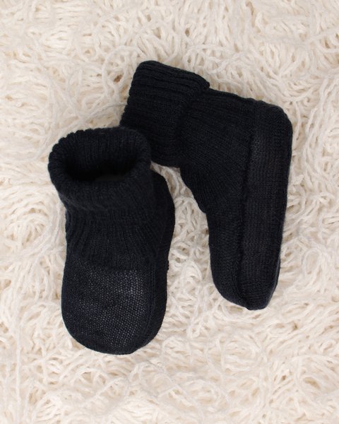 Scarpine, calzine nascita in puro lino e puro cotone