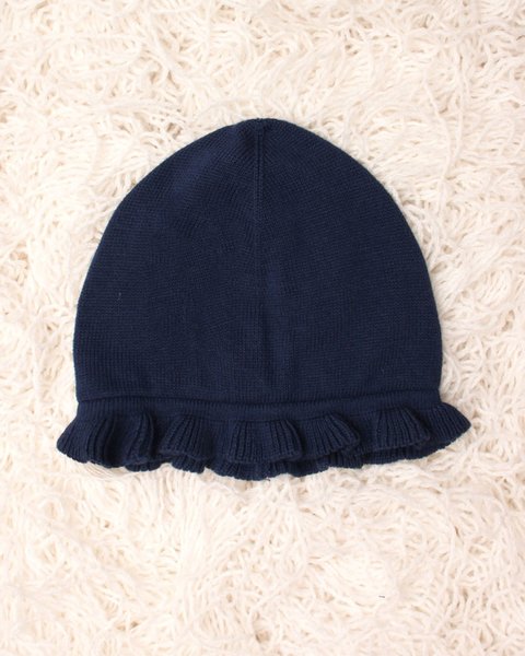 Berrettino volant puro cotone bio neonati