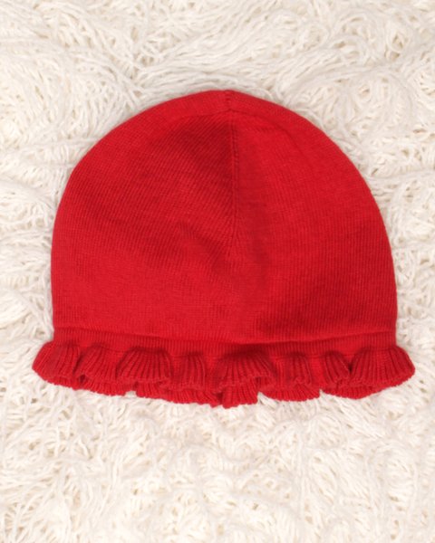 Berrettino volant puro cotone bio neonati