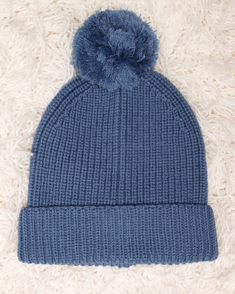 Berretto pon pon pura lana merino