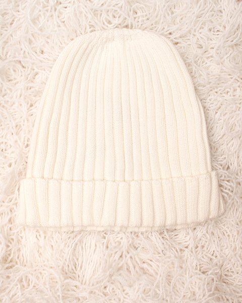 Berretto coste in puro cotone bio bambini