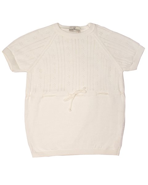 T-shirt amaranto in puro cotone bio bambina